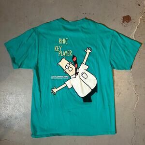 90s hanes dilbert comic tee